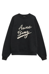 Anine Bing - Sweatshirt - Black - Miles Chenille