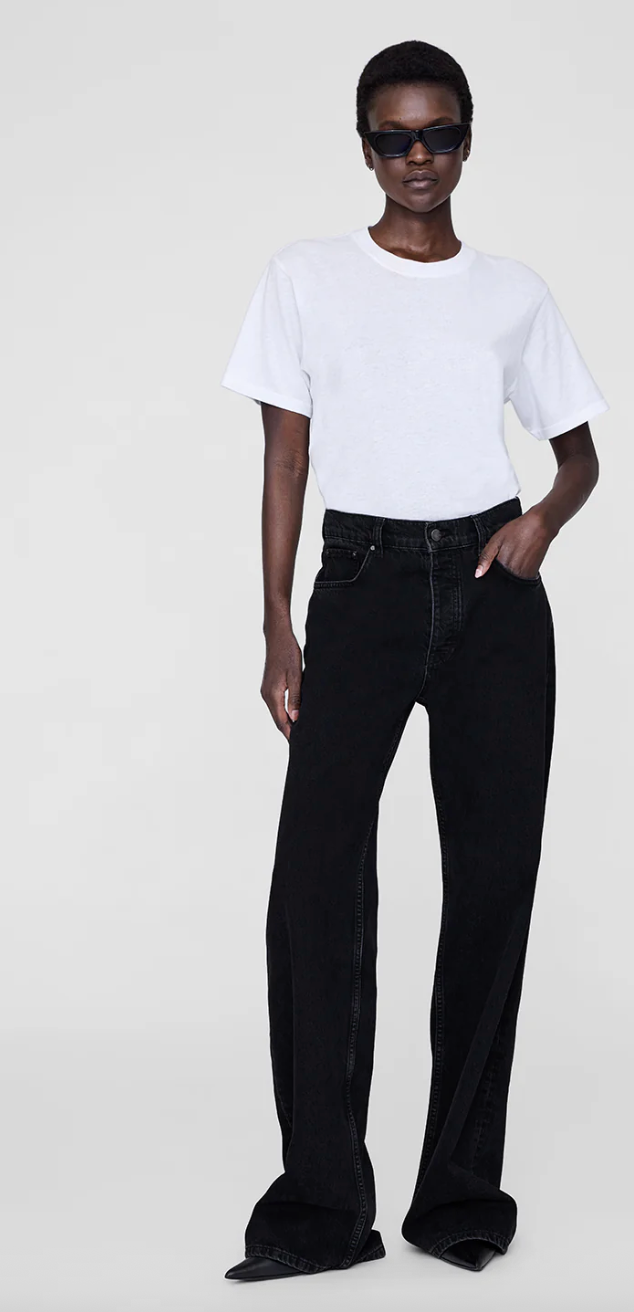 ANINE BING - Jeans - Vintage Black - Hugh Jean