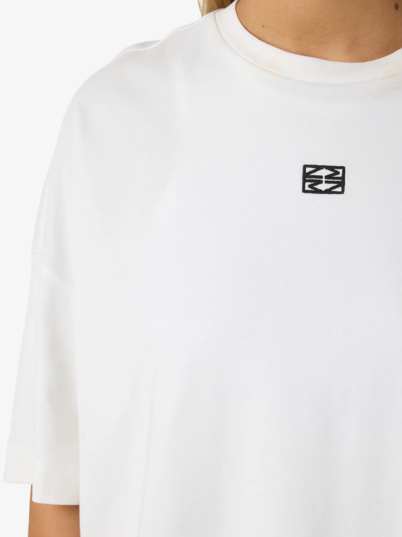 Noisy May - T-shirt - Hvid - Kim S/S Slit