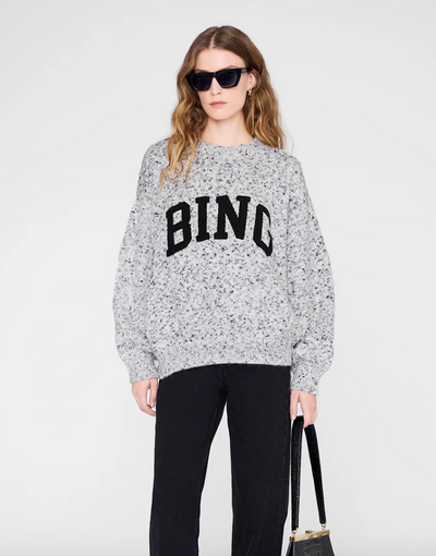 Anine Bing - Strik - Marled white - Sydney