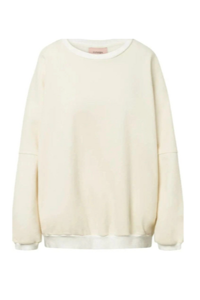 Sweatshirt - Creme - Ava - Hunkøn