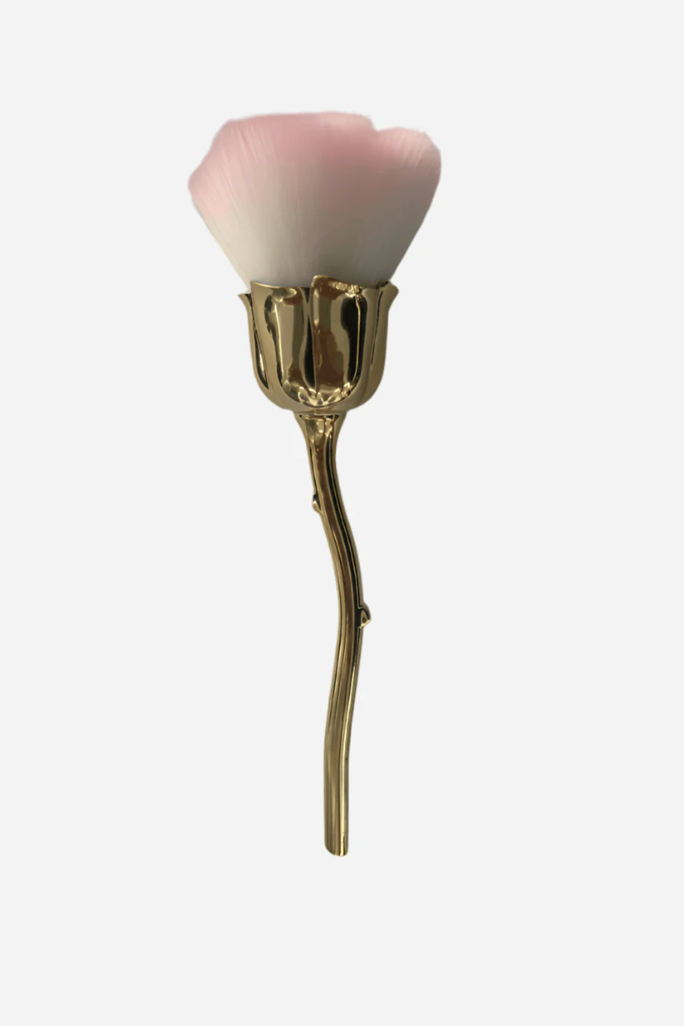 Makeup brush rose - Gold/white/pink - Andcopenhagen