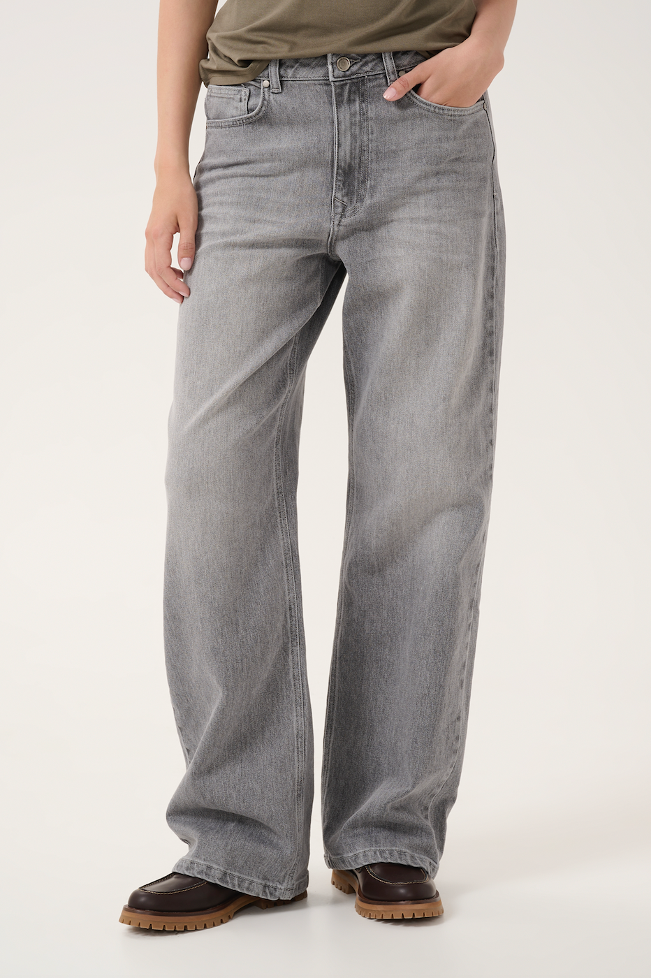 My Essential Wardrobe - Jeans - Light grey - The louis 39