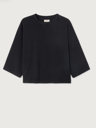 American Vintage - T-shirt - Black - Ample Mc colrond