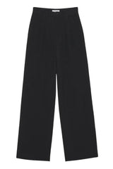 Anine Bing - Bukser - Black Linen blend - Carrie