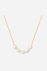 Andcopenhagen Jewelry - Necklace - 18 karat gold-plated stainless steel - Cille
