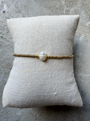 Pearl bracelet - Light green - Holly - Andcopenhagen