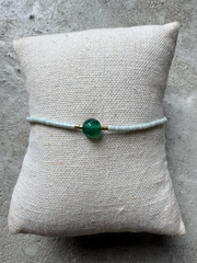 Pearl bracelet - Light green - Holly - Andcopenhagen