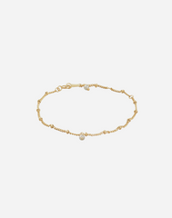 Andcopenhagen - Armbånd - 18 karat guldbelagt 925 sterlingsølv - Simple Pearl
