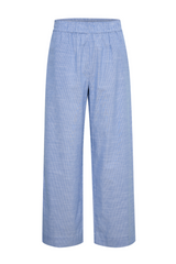 My Essential Wardrobe - Bukser - Delft Blue Striped - Skye