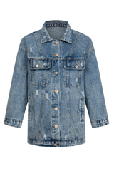 Sassy Copenhagen - Denim jacket - Light blue - Martine