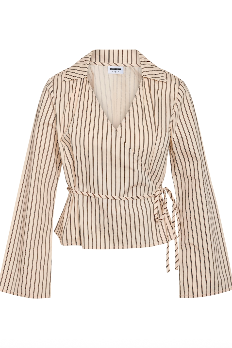 Noisy May - Skjorte - Birch W. Brown stripes - Mette