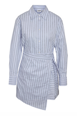 Noisy May - Wrap Kjole - Blue Bell - Addy