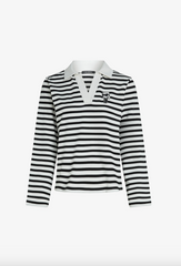 Karl Lagerfeld - Polo - Black/White - Ikon Patch sslv