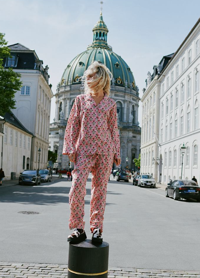Sissel Edelbo - Nattøjssæt - Cherry Flower - Nuit (PREORDER)
