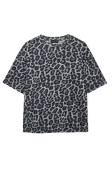 Anine Bing - Tshirt - Grey Leopard - Cohen
