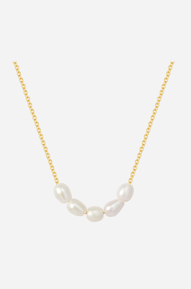 Andcopenhagen - Halskæde - 18 karat guldbelagt stainless steel - Cille