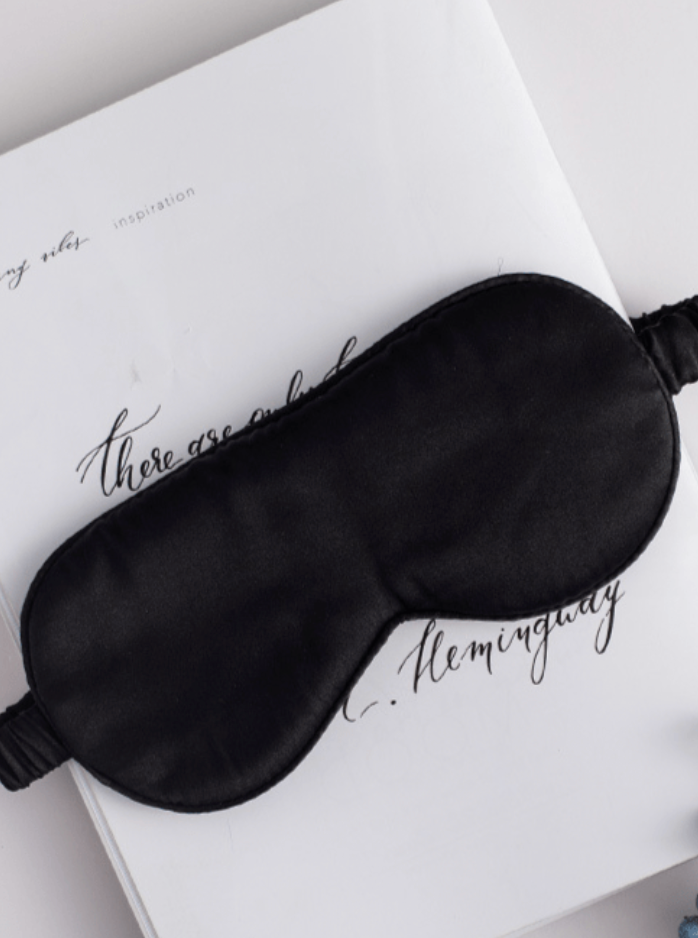 Andcopenhagen - Sovemaske - 100% silke - Sort