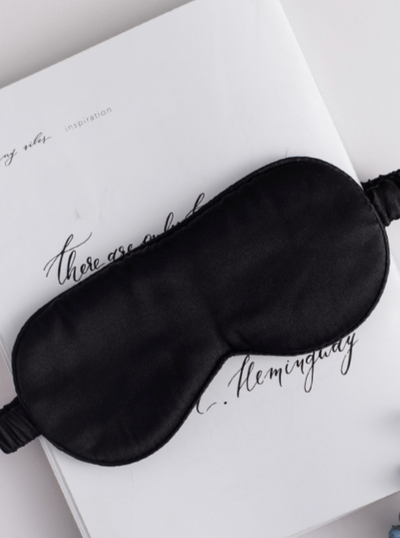 Andcopenhagen - Sovemaske - 100% silke - Sort