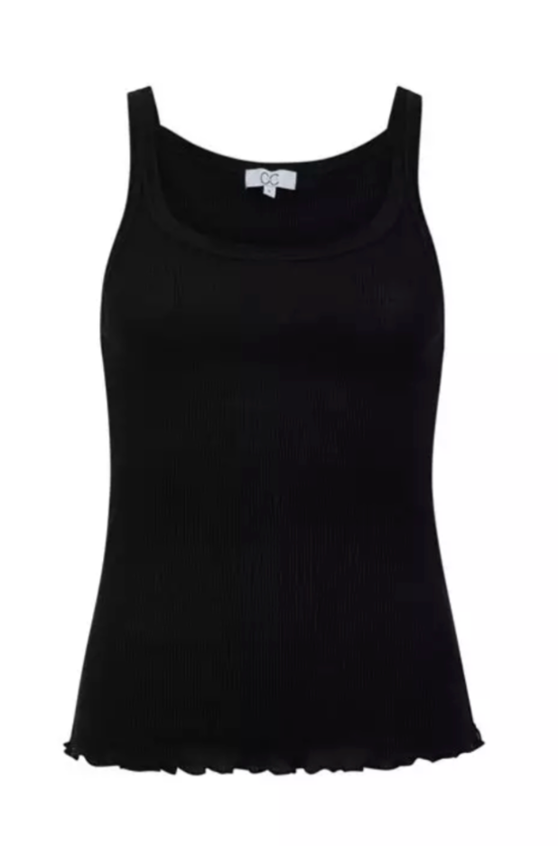 CC HEART - Two way top - Black - Vida