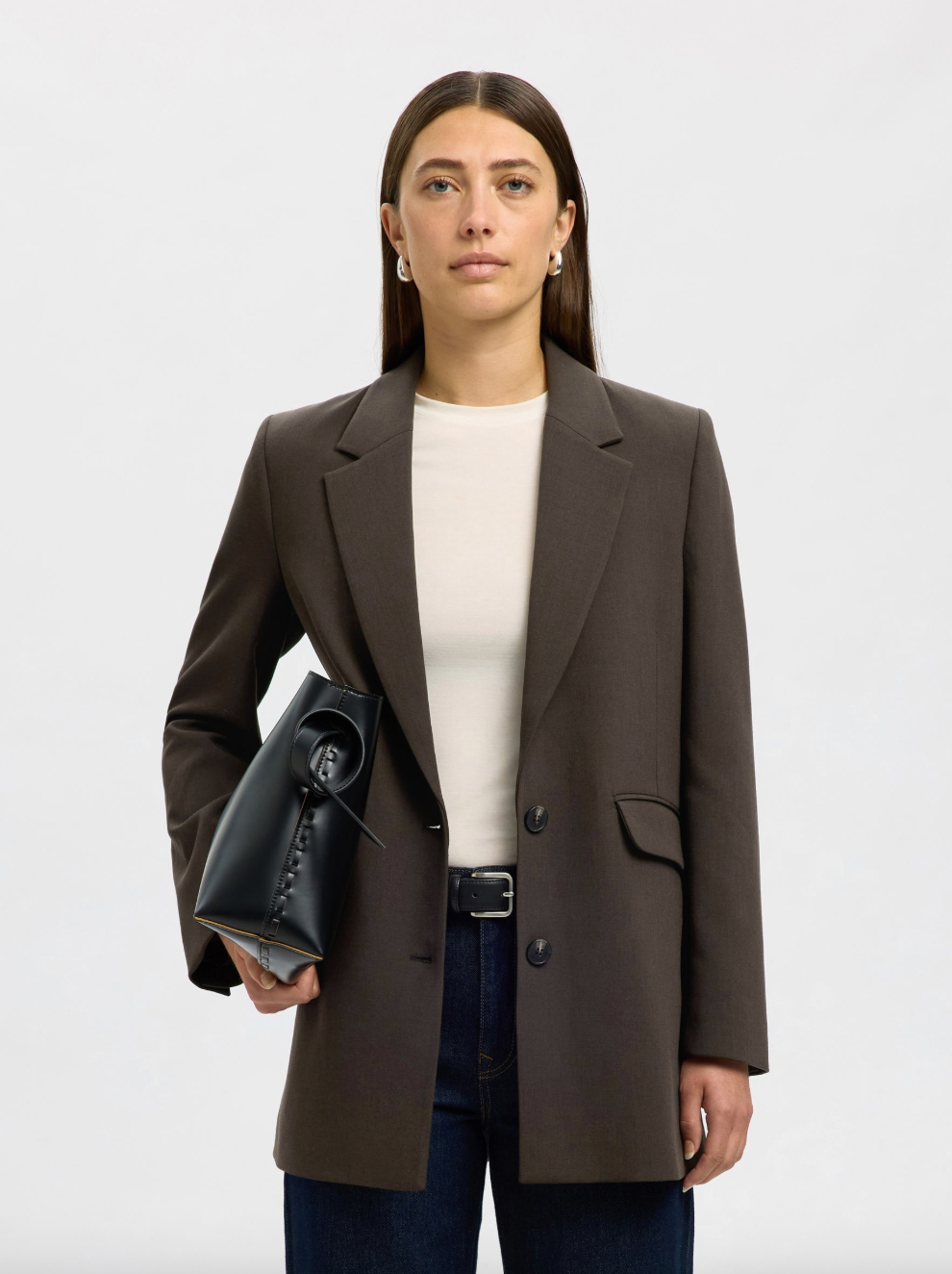 Blazer - Black - Rita - Selected femme 