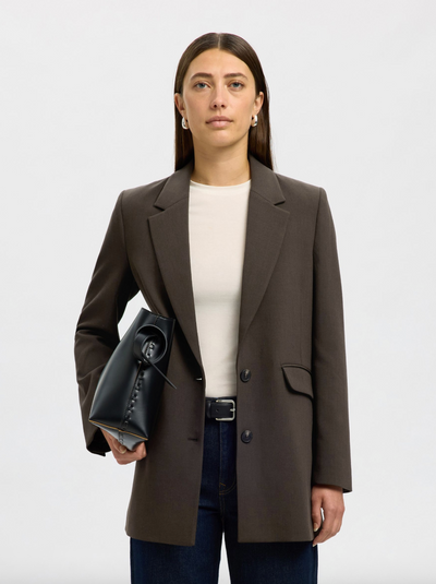 Blazer - Black - Rita - Selected femme 