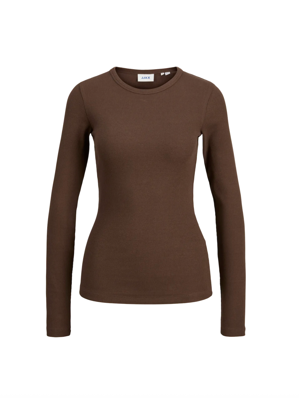JJXX - Rib long sleeve t-shirt - Brown - Freya