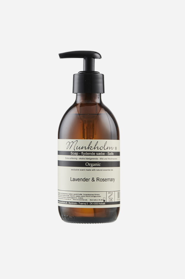 Munkholm - Organic håndsæbe - Lavender & Rosemary - 250 ml sss - Stilkompagniet.dk