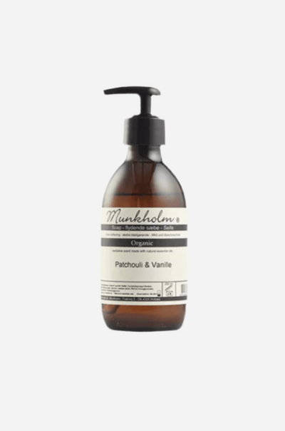 Organic håndsæbe - Patchouli & Vanille - 250 ml - Munkholm sss - Stilkompagniet.dk