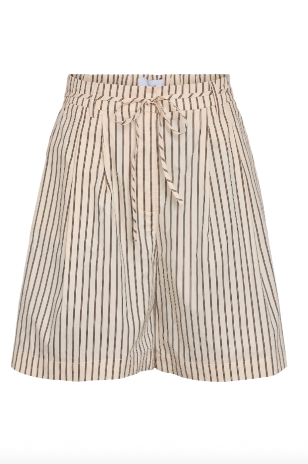 Noisy May - Shorts - Birch W. Brown stripes - Mette