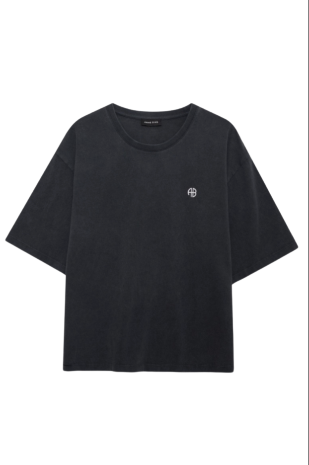 Anine Bing - Tshirt - Black - Rudy - Stilkompagniet.dk