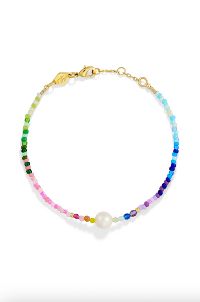 Anni Lu - Armbånd - Neon rainbow - Capri - Stilkompagniet.dk