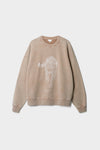 Lala Berlin - Sweatshirt - Washed Earth Leo - Soma
