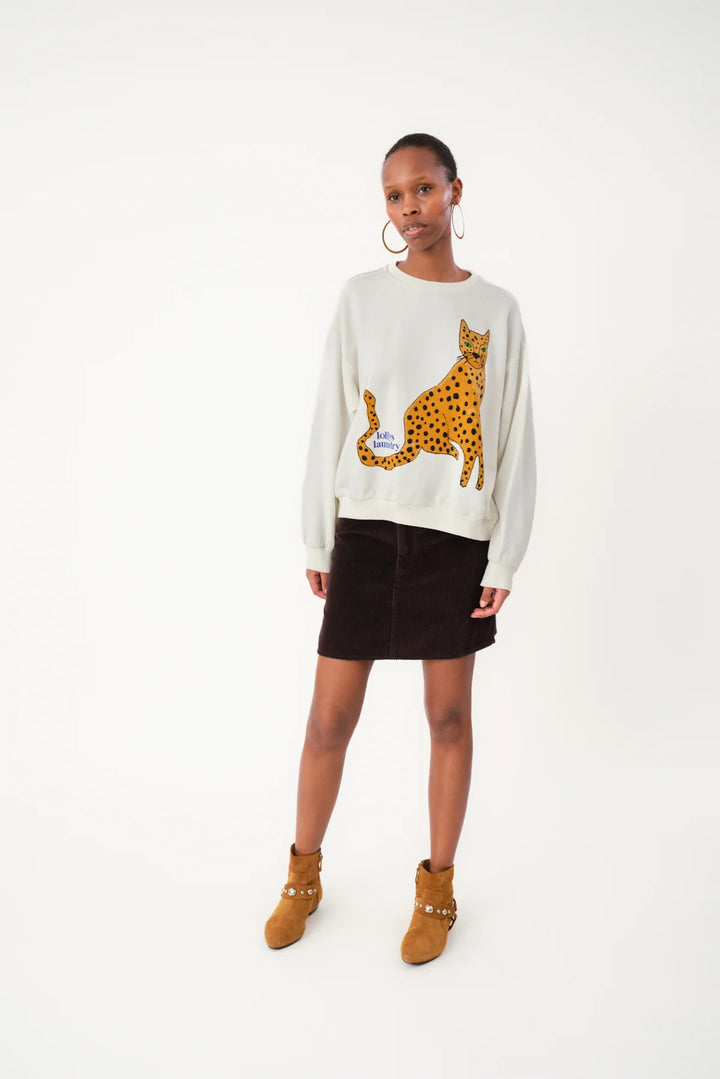 Lollys Laundry Sweatshirt Leopard Sydney Køb