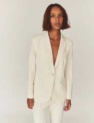The Garment - Blazer - Cream - Crepe Blazer