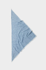 Lala Berlin - Halstørklæde - Denim - Washed blue Leo - Triangle Toni sss
