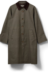 Sofie Schnoor - Frakke - Blue/Brown check - Filliesw
