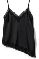 Sofie Schnoor - Satin Top - Black - Leona