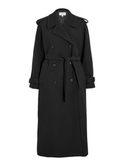 Vila - Trenchcoat - Black - Sofie