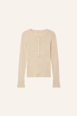 Sessùn - Langærmet T-Shirt - Almond - Rafter