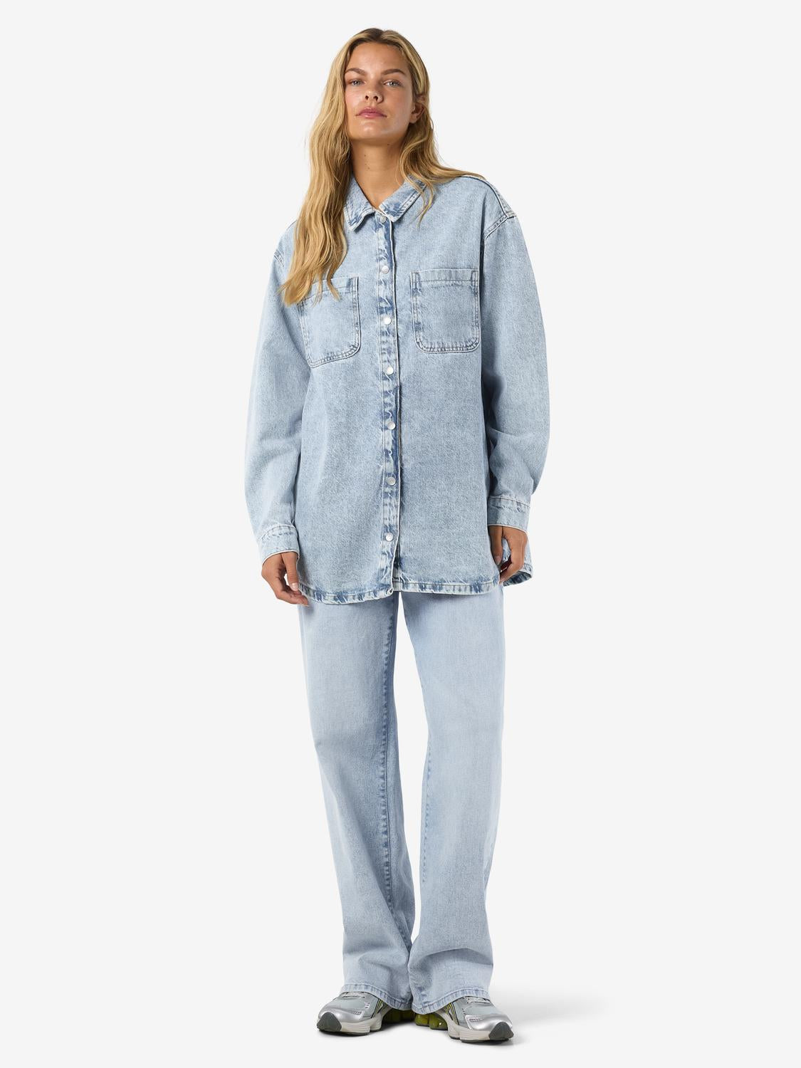 Noisy May - Denim jakke - Light blue - Alva