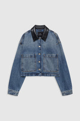 Anine Bing - Denimjakke - Cabana Blue - Yuma