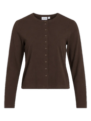 Vila - Cardigan - Coffee bean - Visilla