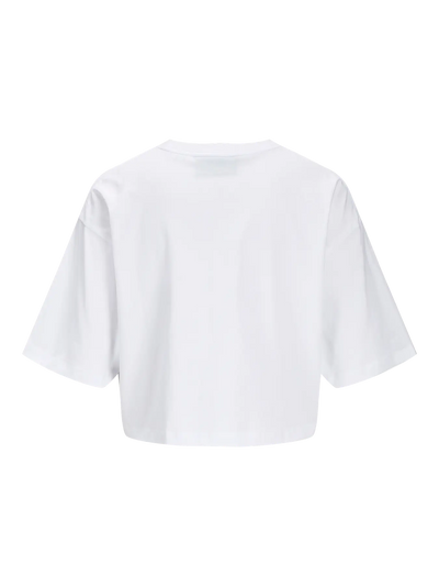 JJXX - T-shirt - Cropped hvid - Andrea