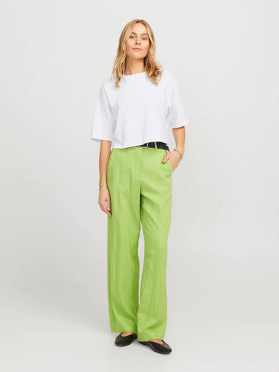 JJXX - T-shirt - Cropped hvid - Andrea