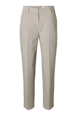 Selected Femme - Pants - Birch - Rita-Ria cropped