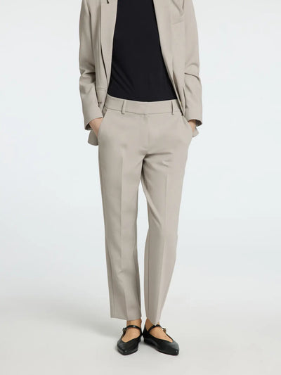 Selected Femme - Pants - Birch - Rita-Ria cropped