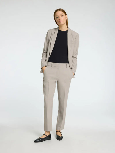 Selected Femme - Pants - Birch - Rita-Ria cropped