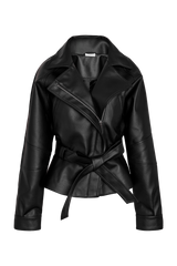 Noisy May - PU Jakke - Sort - Paula