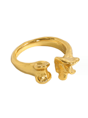 Andcopenhagen - Ring - 18 karat guldbelagt 925 sterlingsølv - Bonnie